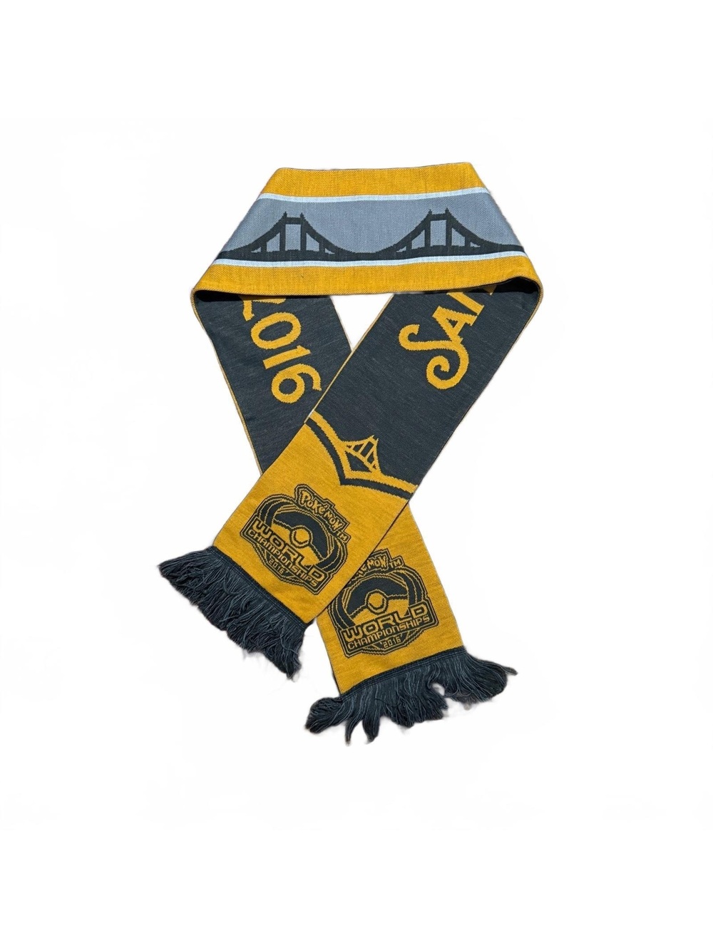 official limited edition pokemon world champion scarf